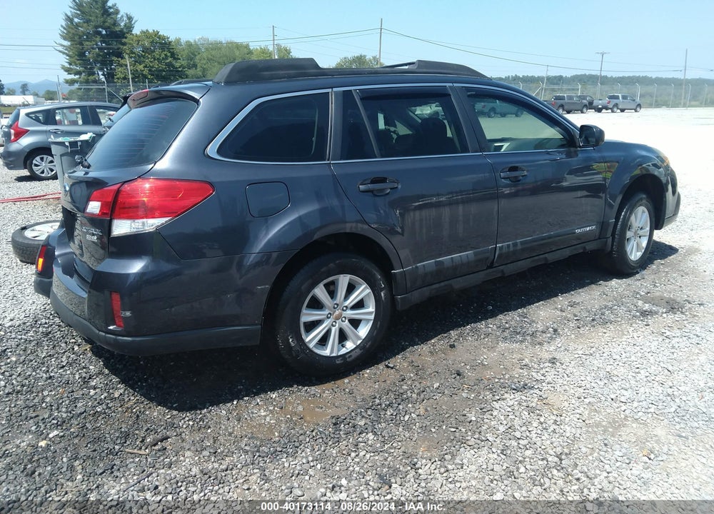2013 SUBARU OUTBACK VIN: 4S4BRBAC9D3298437