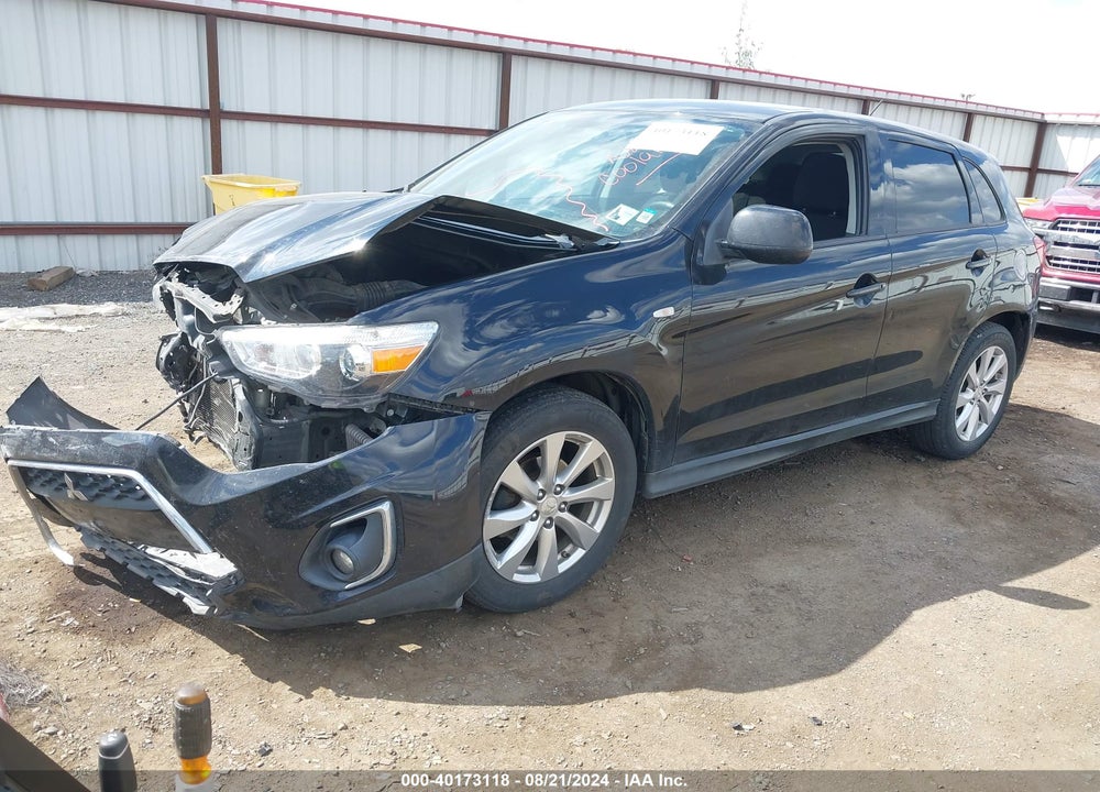 2015 MITSUBISHI OUTLANDER SPORT ES VIN: 4A4AR3AU9FE056374
