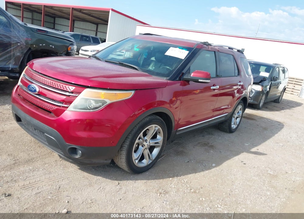 2013 FORD EXPLORER LIMITED VIN: 1FM5K8F84DGC89811