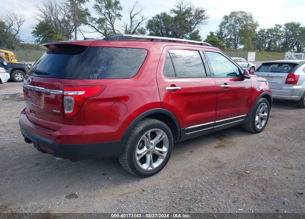 2013 FORD EXPLORER LIMITED VIN: 1FM5K8F84DGC89811