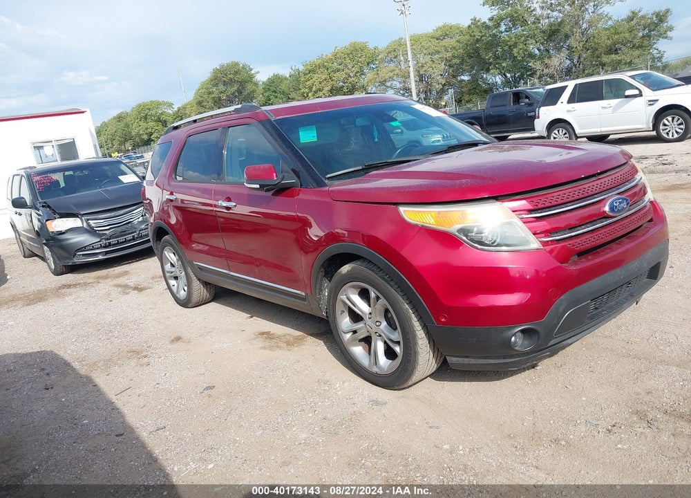 2013 FORD EXPLORER LIMITED VIN: 1FM5K8F84DGC89811