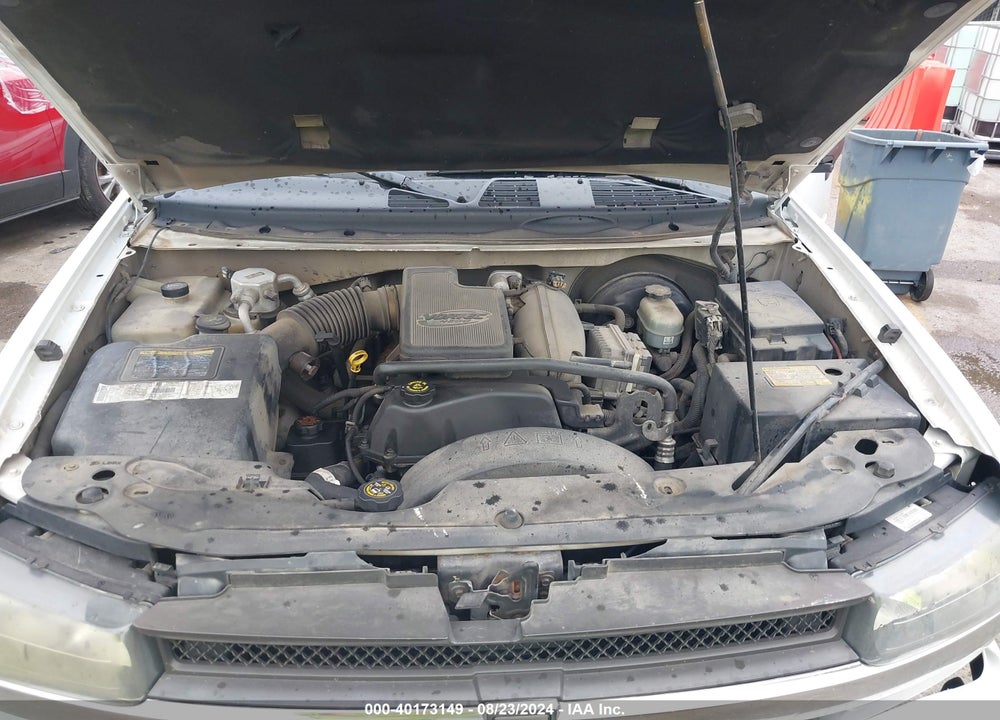 2002 CHEVROLET TRAILBLAZER LS VIN: 1GNDT13S422224365