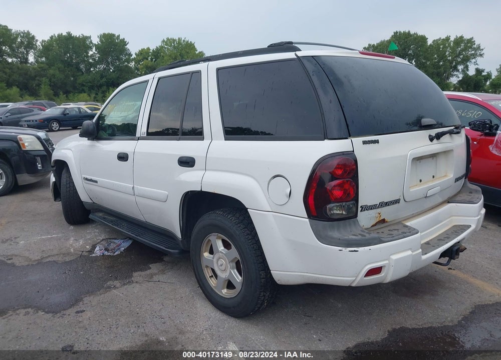 2002 CHEVROLET TRAILBLAZER LS VIN: 1GNDT13S422224365