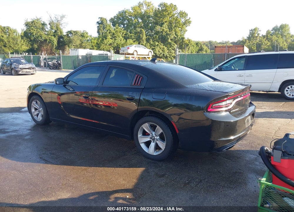 2016 DODGE CHARGER SXT VIN: 2C3CDXHG7GH133148