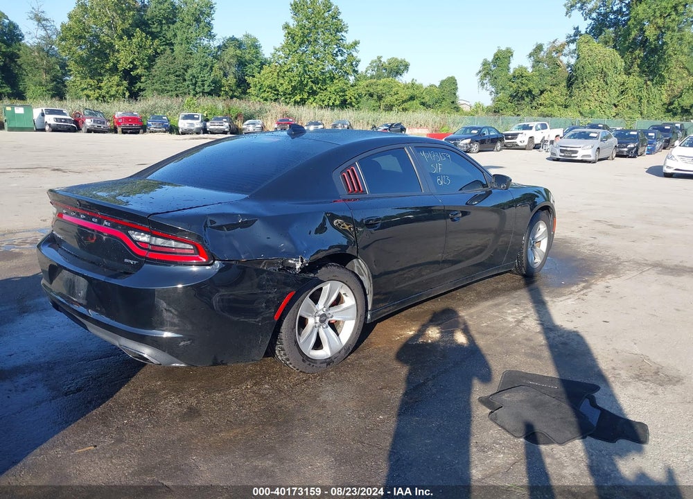 2016 DODGE CHARGER SXT VIN: 2C3CDXHG7GH133148