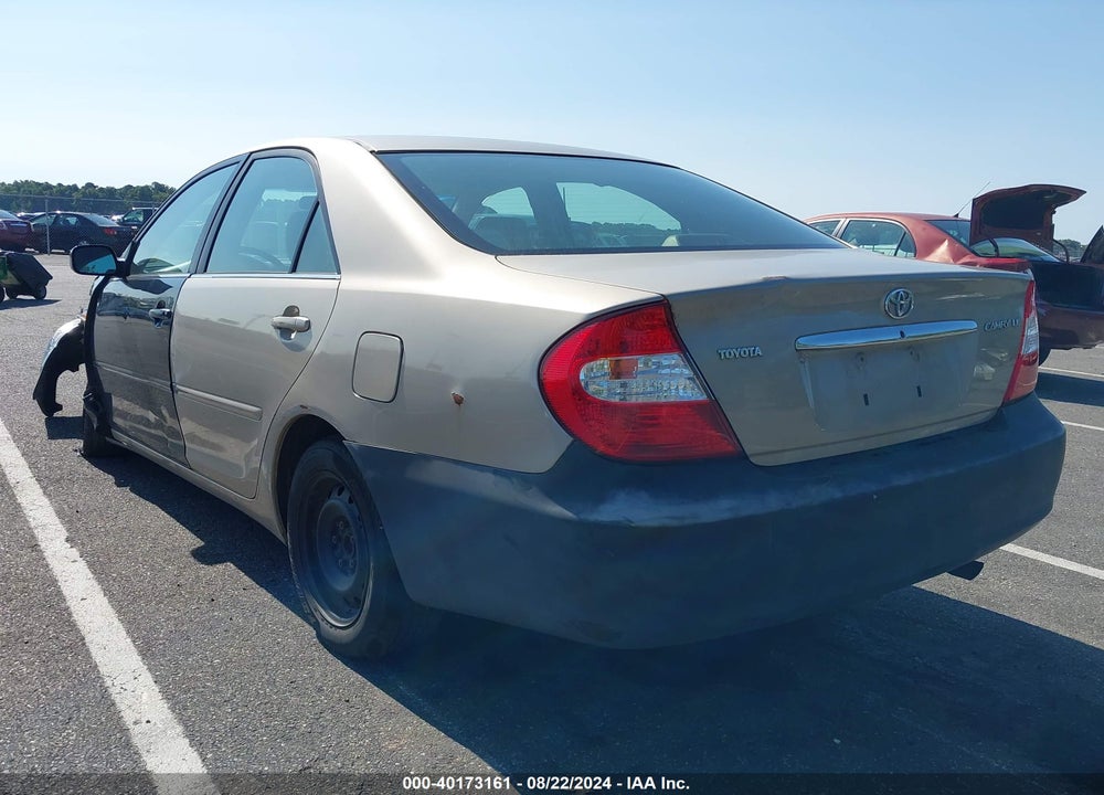 2003 TOYOTA CAMRY LE VIN: 4T1BE32K83U189032