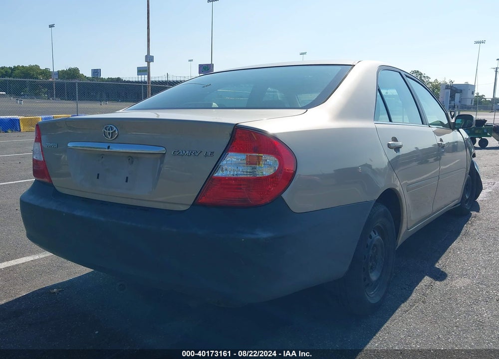 2003 TOYOTA CAMRY LE VIN: 4T1BE32K83U189032