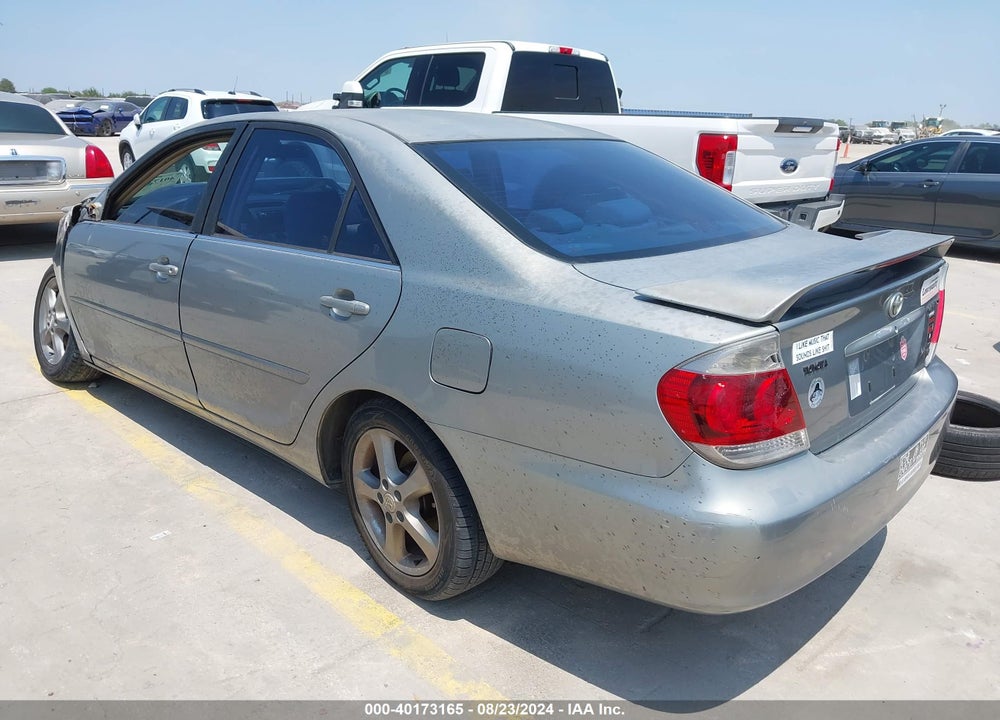 2005 TOYOTA CAMRY SE V6 VIN: JTDBA30K750025364
