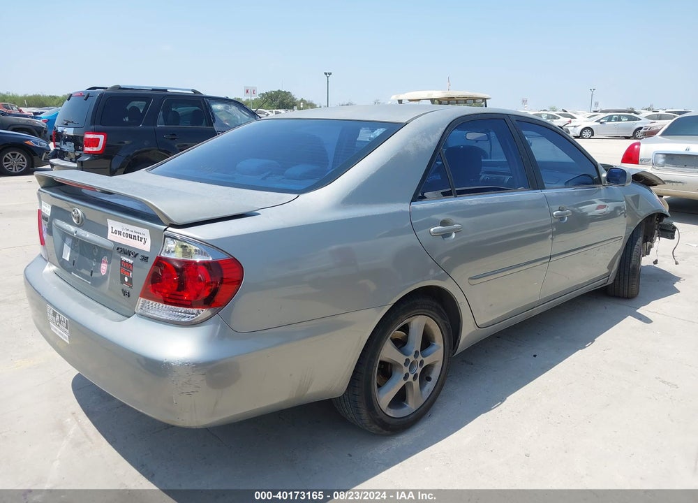 2005 TOYOTA CAMRY SE V6 VIN: JTDBA30K750025364