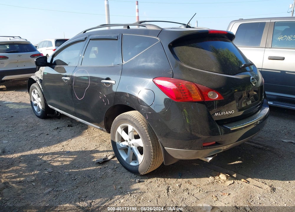 2010 NISSAN MURANO SL VIN: JN8AZ1MW5AW115727