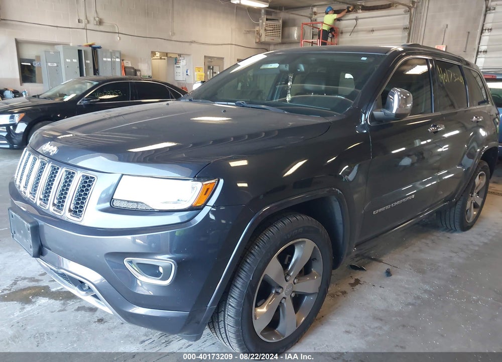2014 JEEP GRAND CHEROKEE OVERLAND VIN: 1C4RJFCG9EC297663