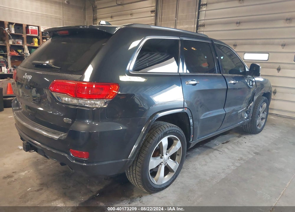2014 JEEP GRAND CHEROKEE OVERLAND VIN: 1C4RJFCG9EC297663