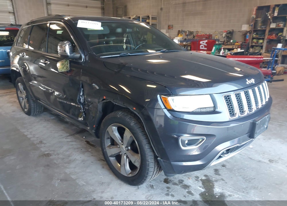 2014 JEEP GRAND CHEROKEE OVERLAND VIN: 1C4RJFCG9EC297663