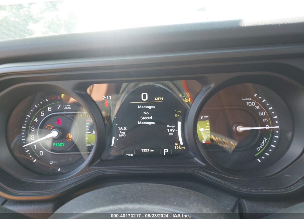 2024 JEEP WRANGLER 4XE SAHARA 4XE VIN: 1C4RJXP65RW203595