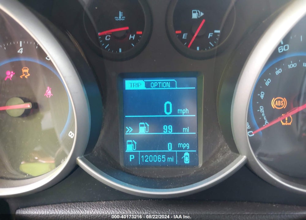 2013 CHEVROLET CRUZE 1LT AUTO VIN: 1G1PC5SB8D7159517