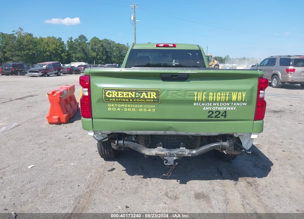 2021 CHEVROLET SILVERADO 1500 2WD REGULAR CAB LONG BED WT VIN: 3GCNWAEH3MG115282