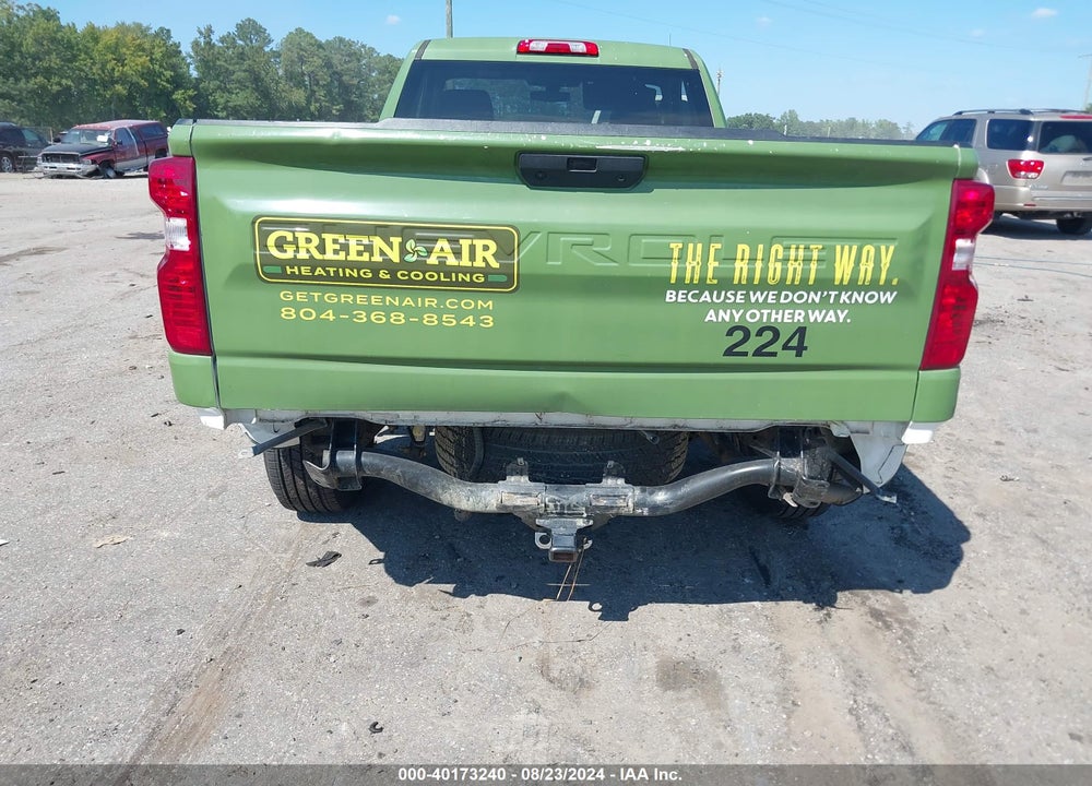 2021 CHEVROLET SILVERADO 1500 2WD REGULAR CAB LONG BED WT VIN: 3GCNWAEH3MG115282