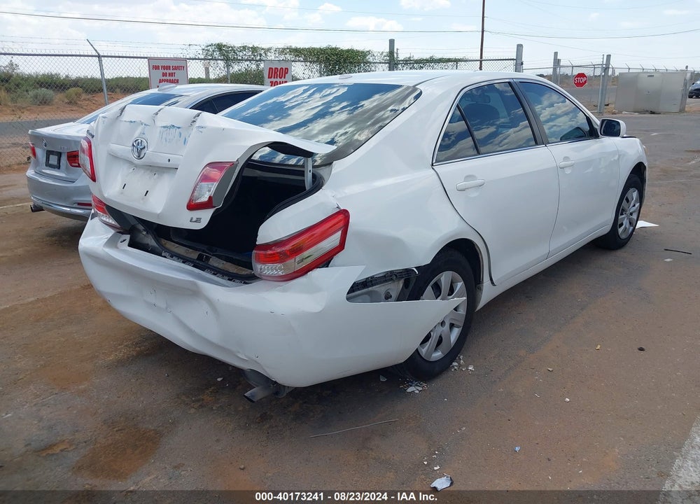 2010 TOYOTA CAMRY LE VIN: 4T4BF3EK5AR032070