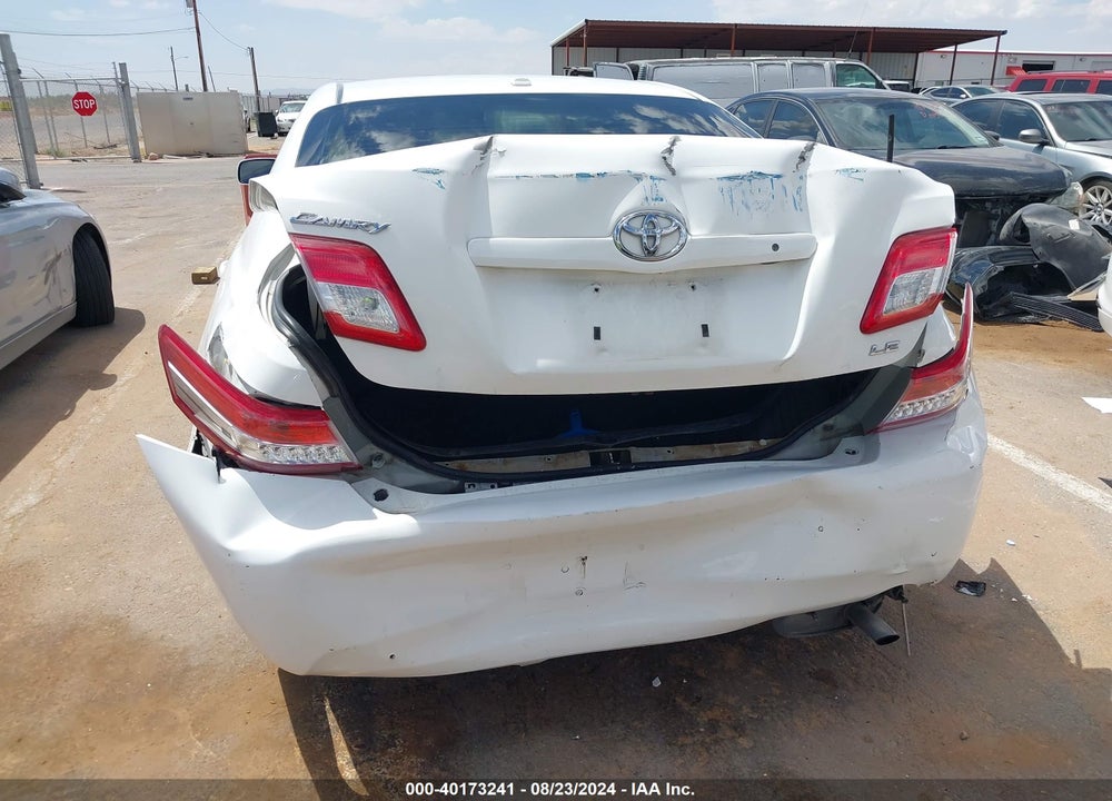2010 TOYOTA CAMRY LE VIN: 4T4BF3EK5AR032070