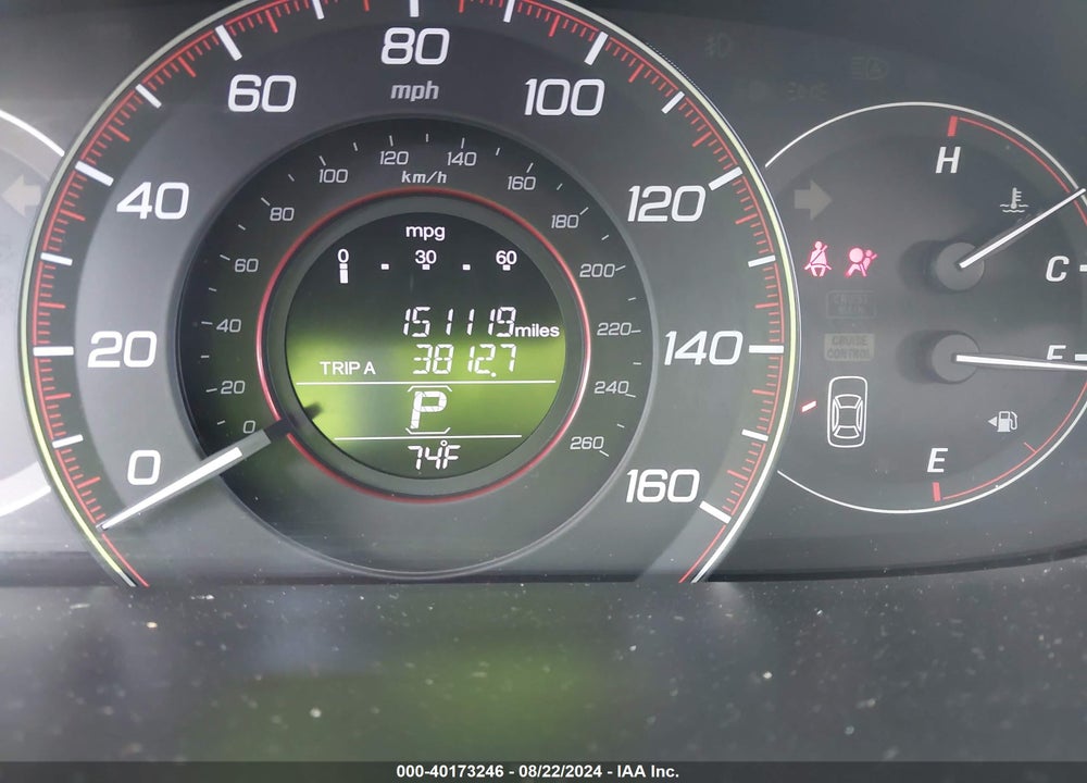 2013 HONDA ACCORD EX-L VIN: 1HGCT1B82DA009832