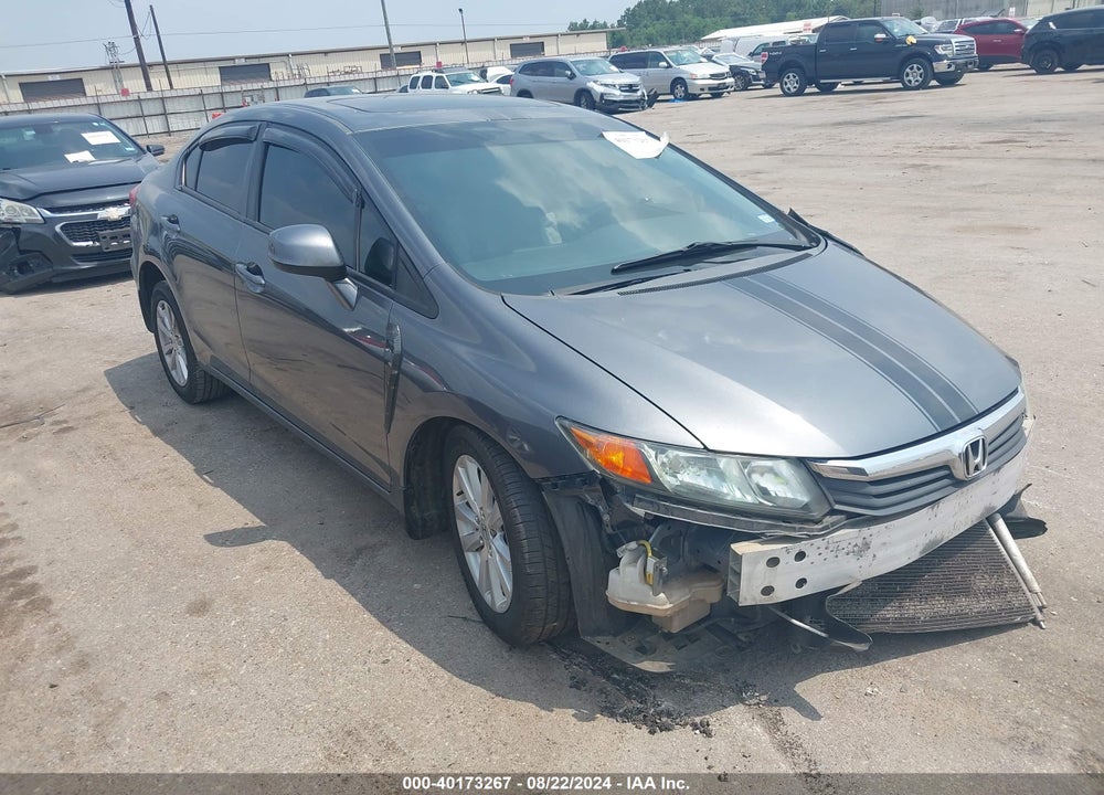 2012 HONDA CIVIC EX VIN: 19XFB2F87CE026085