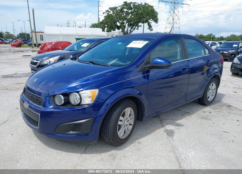 2013 CHEVROLET SONIC LT AUTO VIN: 1G1JC5SH7D4176949
