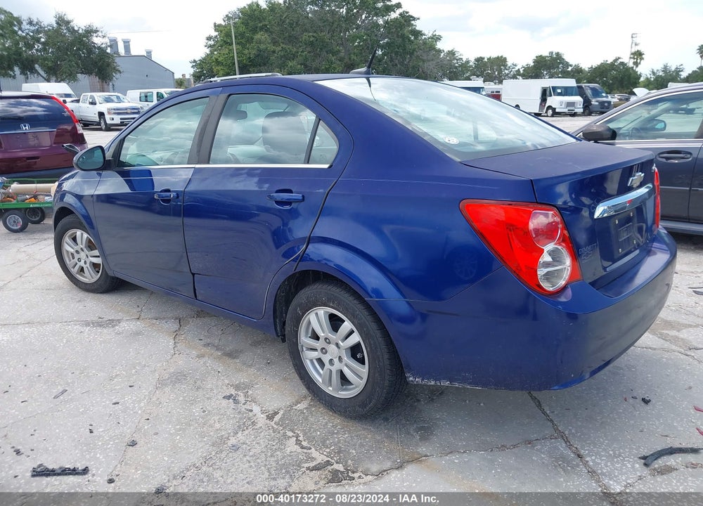 2013 CHEVROLET SONIC LT AUTO VIN: 1G1JC5SH7D4176949