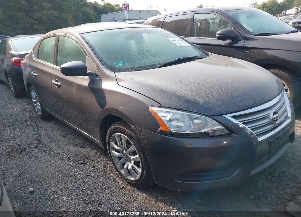 2013 NISSAN SENTRA SV VIN: 3N1AB7AP0DL740291