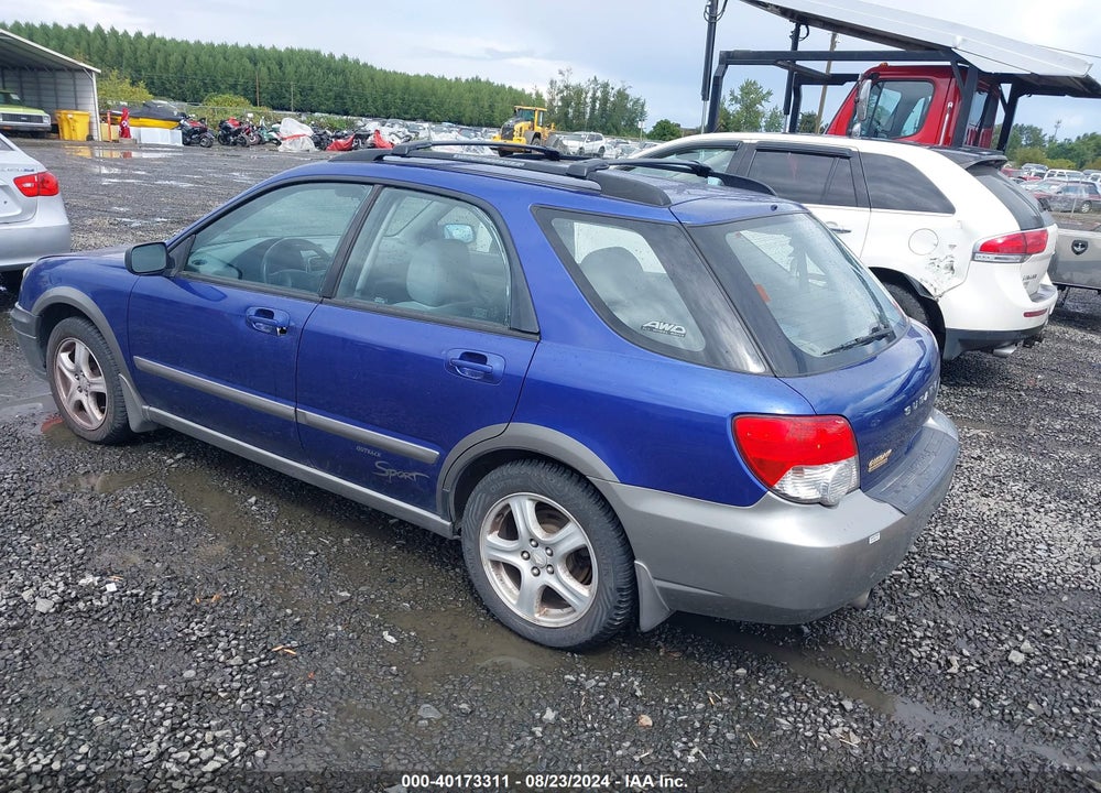 2004 SUBARU IMPREZA OUTBACK SPORT VIN: JF1GG68524H805668
