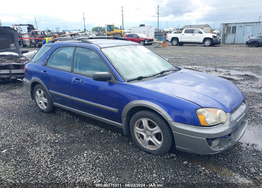 2004 SUBARU IMPREZA OUTBACK SPORT VIN: JF1GG68524H805668