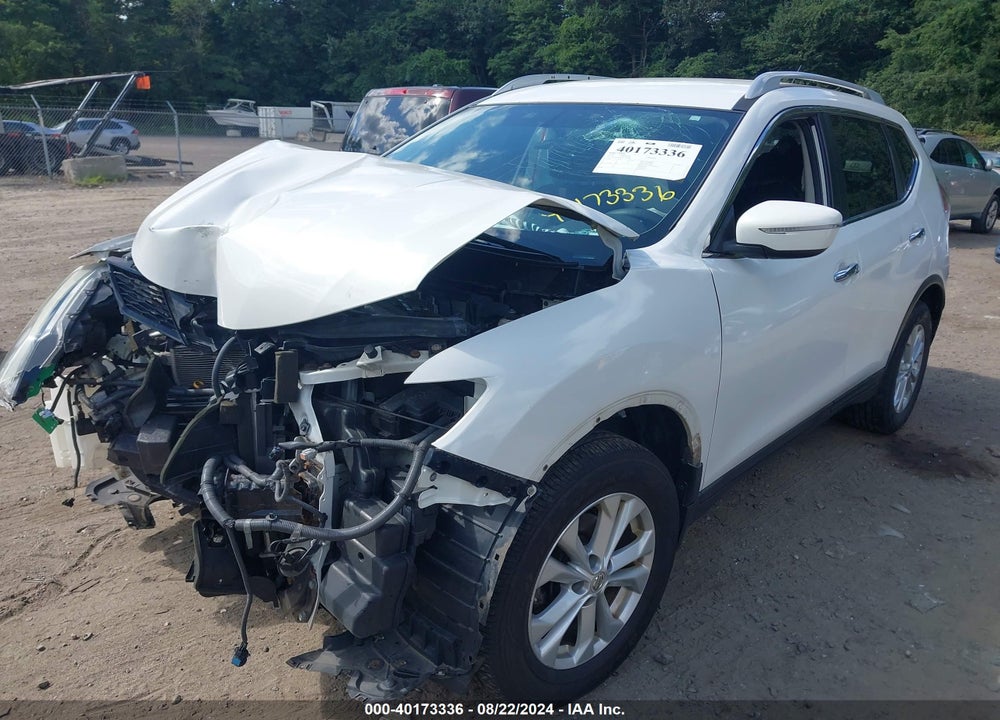 2014 NISSAN ROGUE SV VIN: 5N1AT2MV9EC758398