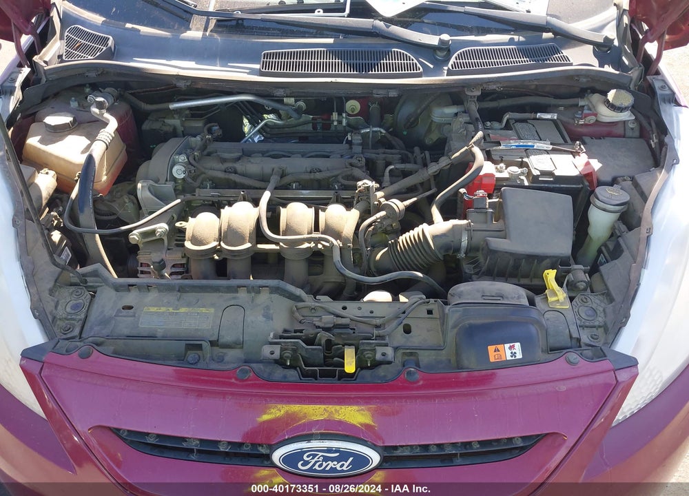 2011 FORD FIESTA SE VIN: 3FADP4EJ4BM127619