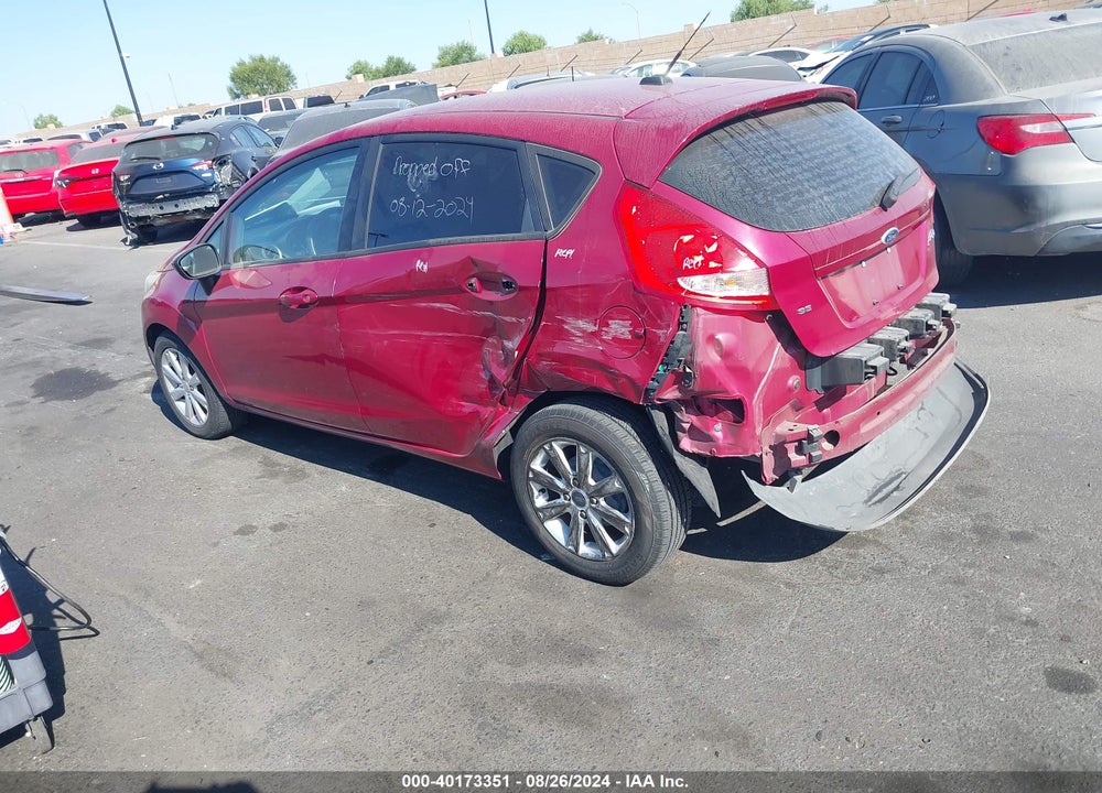 2011 FORD FIESTA SE VIN: 3FADP4EJ4BM127619