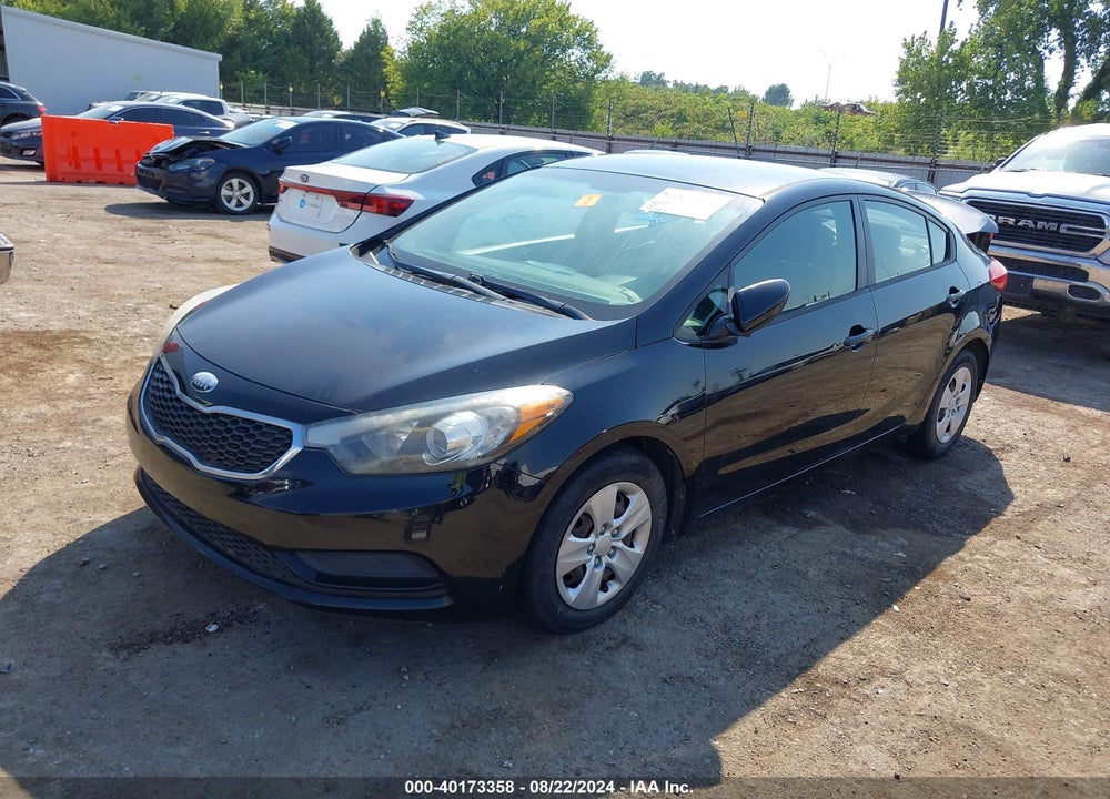 2014 KIA FORTE LX VIN: KNAFK4A63E5065558