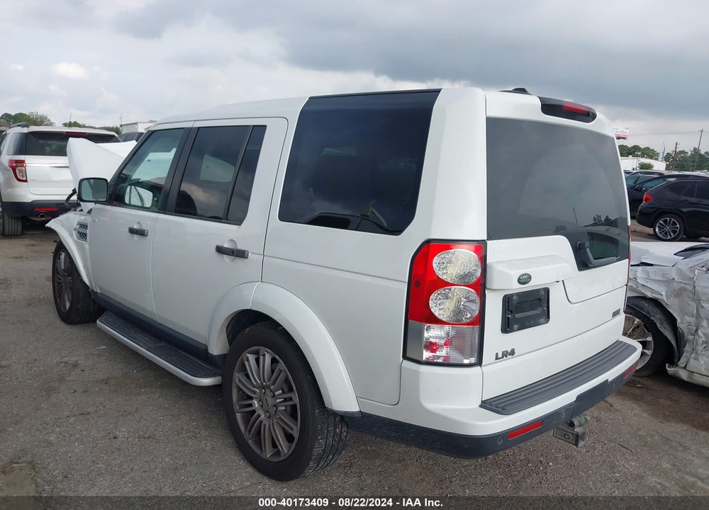 2012 LAND ROVER LR4 VIN: SALAK2D45CA625394