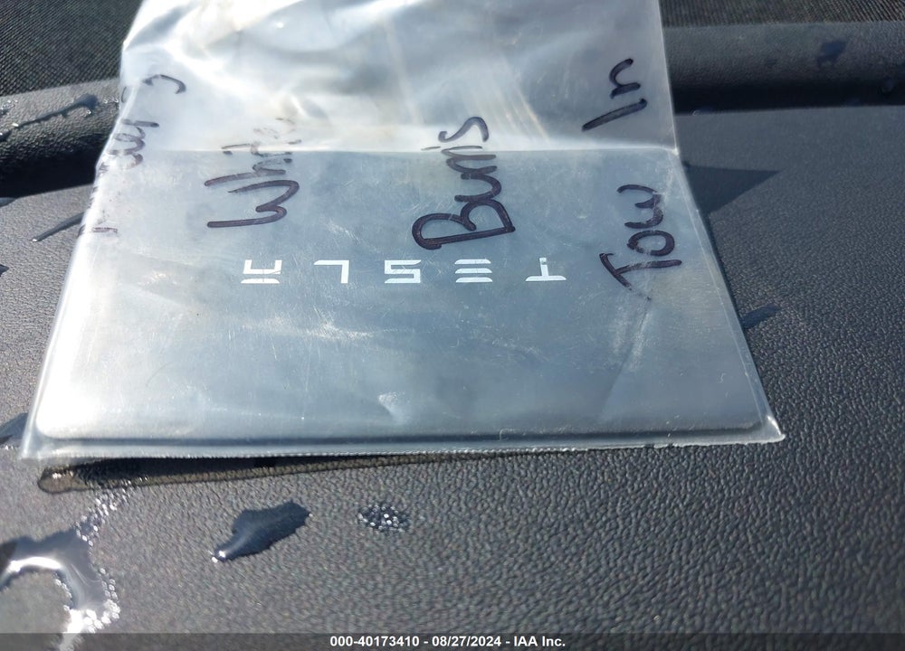 2019 TESLA MODEL 3 LONG RANGE/MID RANGE/STANDARD RANGE/STANDARD RANGE PLUS VIN: 5YJ3E1EA7KF407601