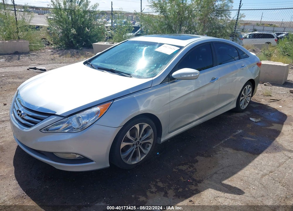 2014 HYUNDAI SONATA SE VIN: 5NPEC4AC8EH846576