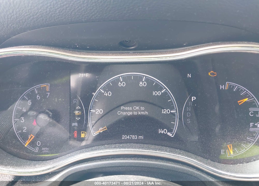 2014 JEEP GRAND CHEROKEE VIN: 1C4RJFBG0EC335444