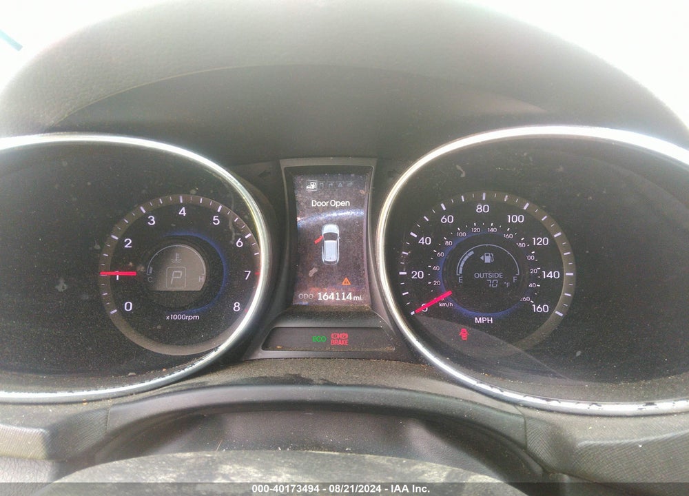 2014 HYUNDAI SANTA FE SPORT VIN: 5XYZUDLA7EG182935