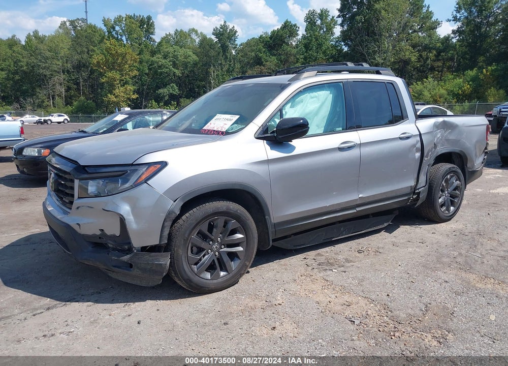 2021 HONDA RIDGELINE AWD SPORT VIN: 5FPYK3F16MB001702