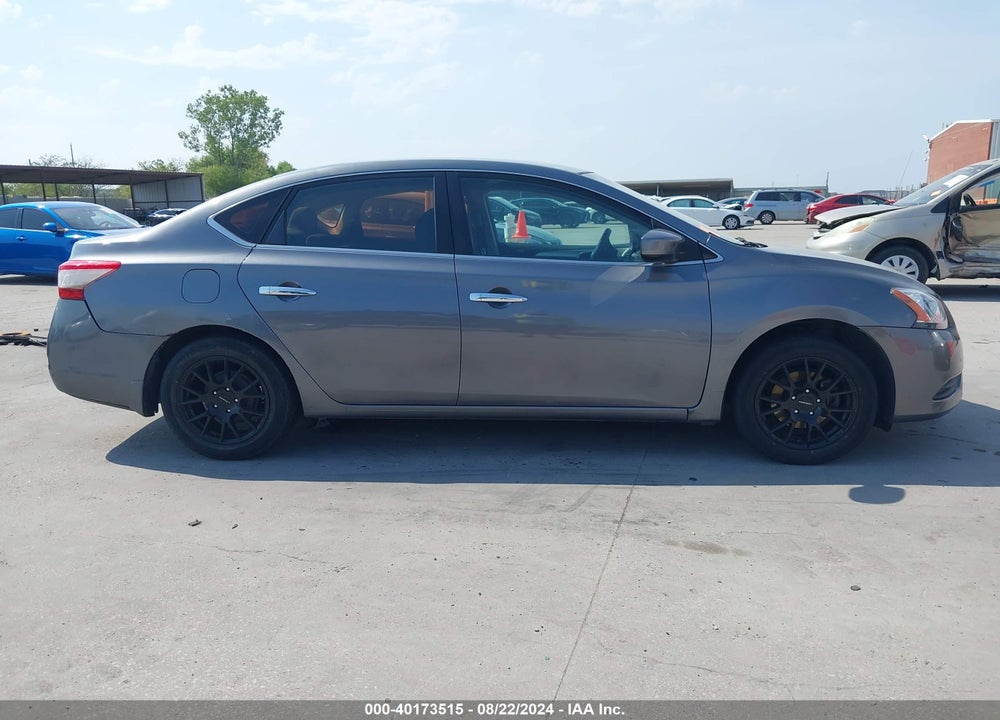 2015 NISSAN SENTRA S VIN: 3N1AB7AP9FY306358