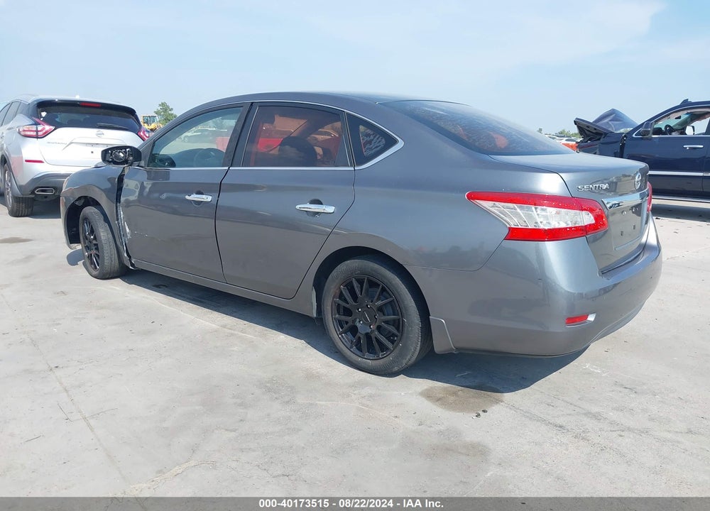 2015 NISSAN SENTRA S VIN: 3N1AB7AP9FY306358