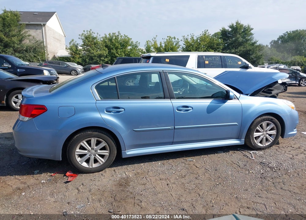 2012 SUBARU LEGACY 2.5I PREMIUM VIN: 4S3BMCF68C3030005