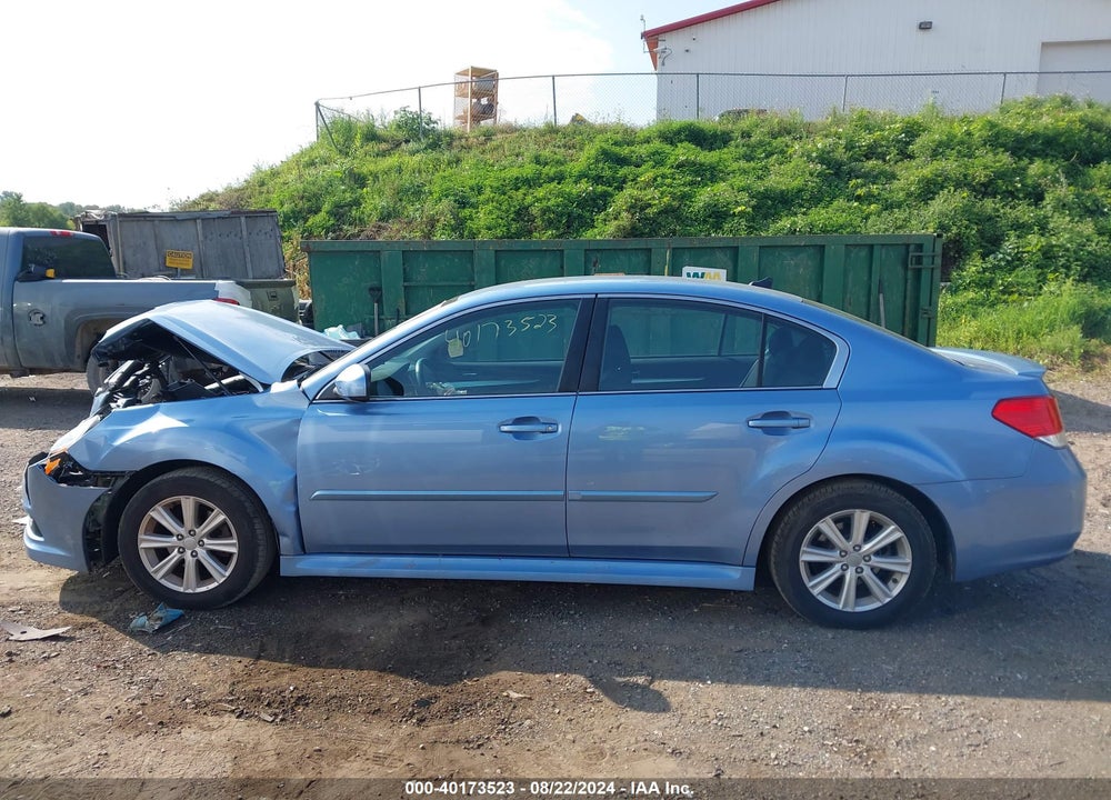 2012 SUBARU LEGACY 2.5I PREMIUM VIN: 4S3BMCF68C3030005