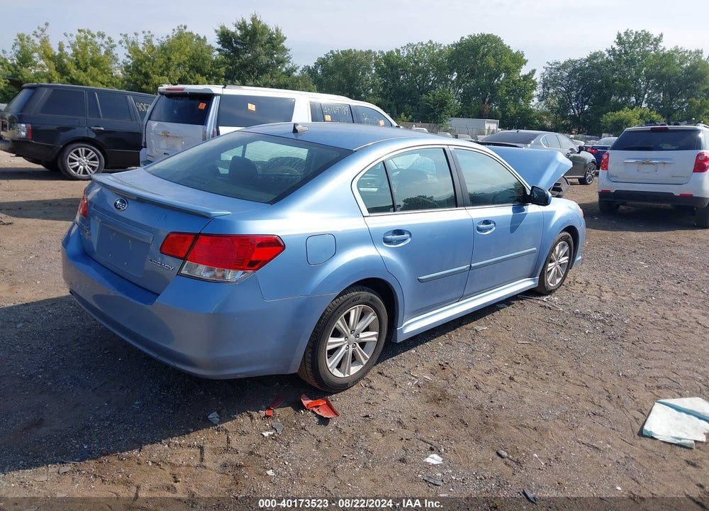 2012 SUBARU LEGACY 2.5I PREMIUM VIN: 4S3BMCF68C3030005