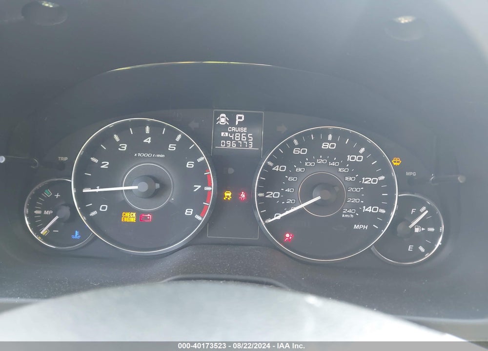 2012 SUBARU LEGACY 2.5I PREMIUM VIN: 4S3BMCF68C3030005