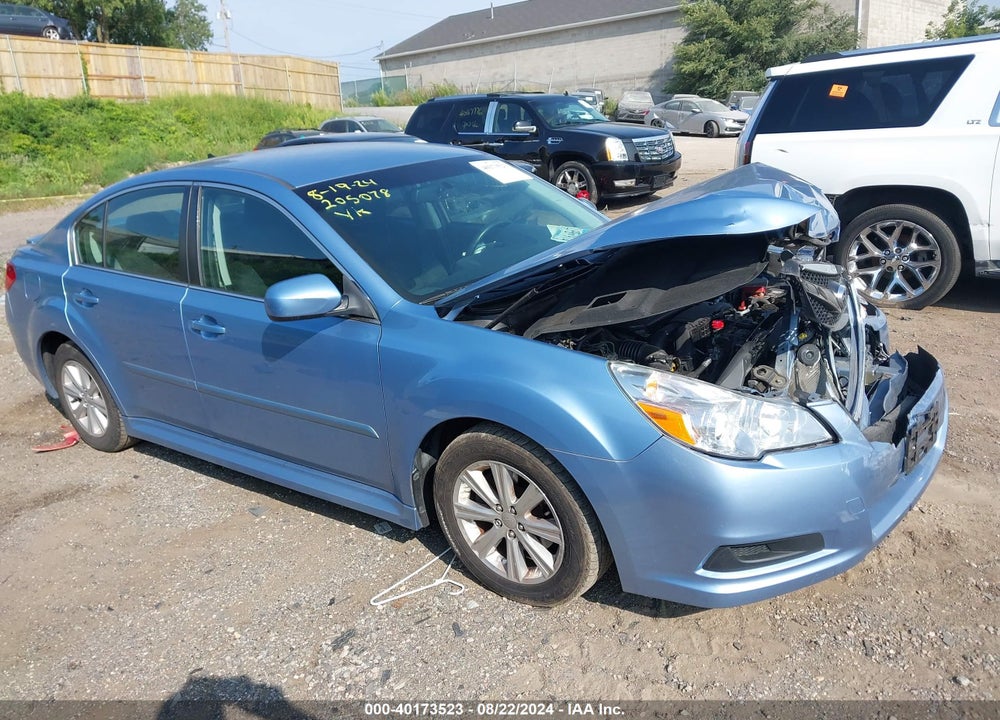 2012 SUBARU LEGACY 2.5I PREMIUM VIN: 4S3BMCF68C3030005