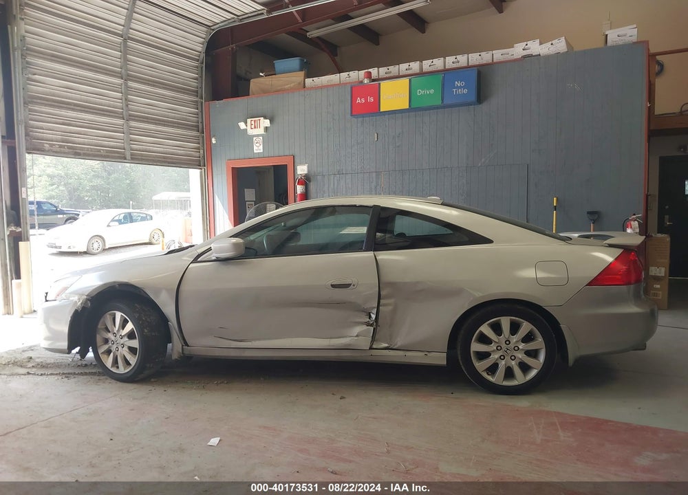 2007 HONDA ACCORD 3.0 EX VIN: 1HGCM82727A005491