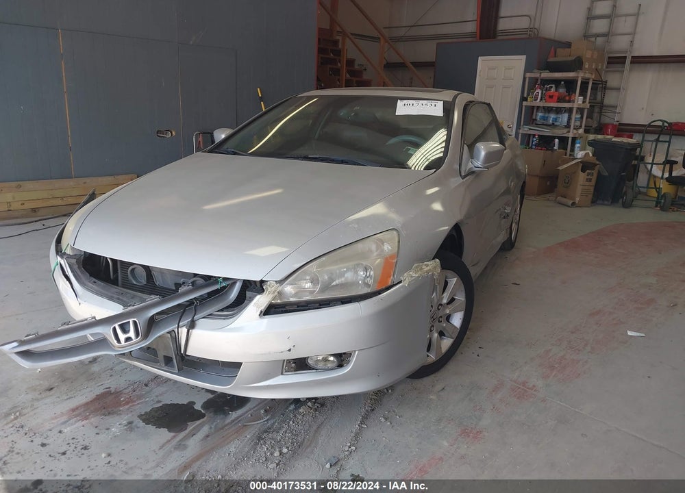 2007 HONDA ACCORD 3.0 EX VIN: 1HGCM82727A005491