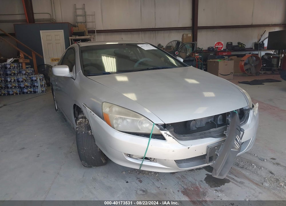 2007 HONDA ACCORD 3.0 EX VIN: 1HGCM82727A005491